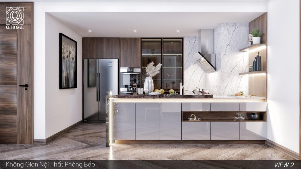 Thiết kế 3d căn hộ CH3 Căn Hộ cao cấp Prime Thái Nguyên