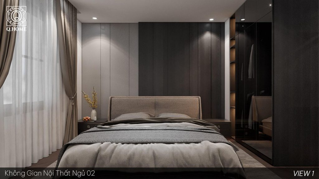 THIẾT KẾ CĂN HỘ C7 2 NGỦ 87M2  PRIME THÁI NGUYÊN
