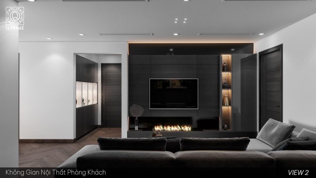 THIẾT KẾ CĂN HỘ C7 2 NGỦ 87M2  PRIME THÁI NGUYÊN