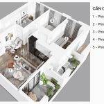 THIẾT KẾ CĂN HỘ C8 3 NGỦ 97M2 PRIME THÁI NGUYÊN